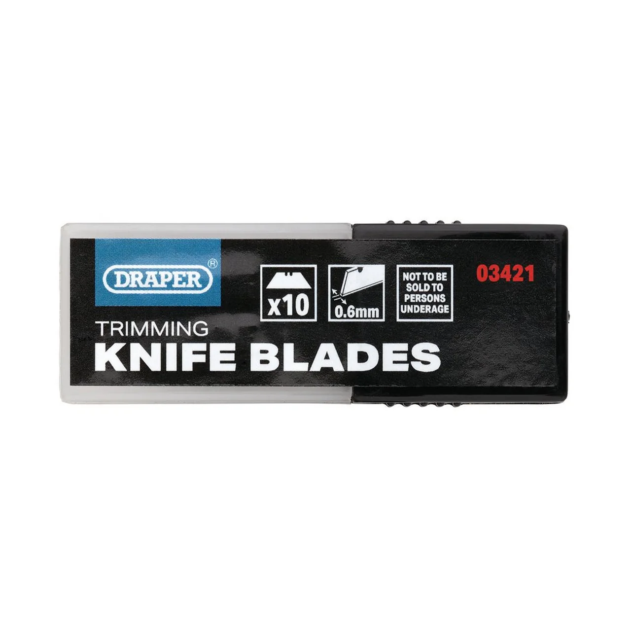 Draper Tools Heavy Duty Trimming Knife Blades (Pack Of 10) - Image 4