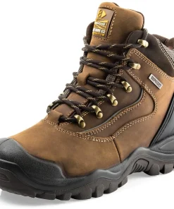 Buckbootz BSH002BR Safety Lace Boots