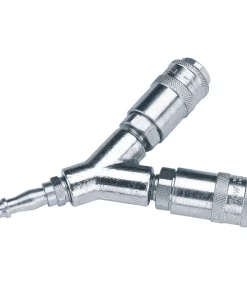 Draper PCL Twin Standard Coupling with Two Male Couplings and One Tailpiece Supplied