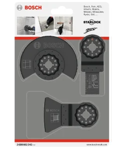 Alternative view of Bosch Professional 3-Piece Basic OMT Set for Tiles