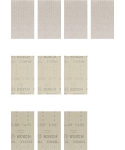 Bosch Professional Expert M480 Sanding Net Set - 80 x 133 mm (10-pc)