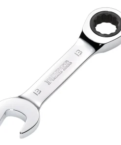 Alternative view of Draper Tools HI-TORQ® Metric Stubby Ratchet Combination Spanner, 13mm