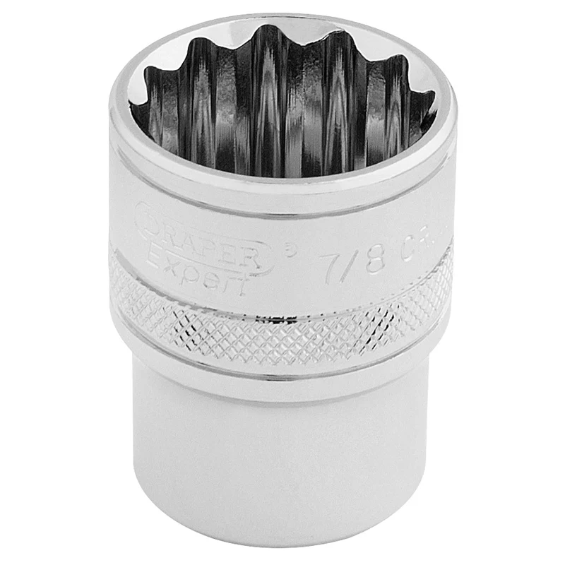Draper 1/2" Square Drive HI-TORQ® 12 Point Socket (7/8") - Image 2