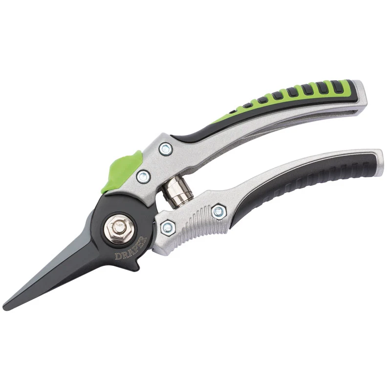 Draper Non-Slip Pruning Secateurs (180mm)