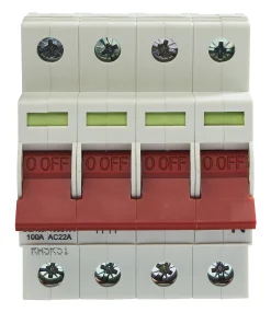 Alternative view of Crabtree 100SW4 Loadstar 100A 4P Switch Disconnector