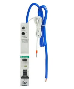 Alternative view of Crabtree 6HSR16/30B Loadstar 1 Module 16A B Curve 30mA 10kA 1P+N Type A RCBO
