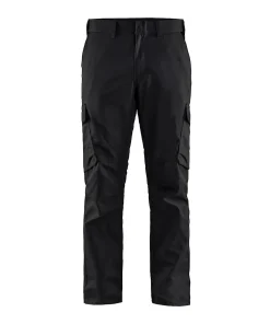 Blaklader Industry Trousers Stretch 1444 - Black/Red