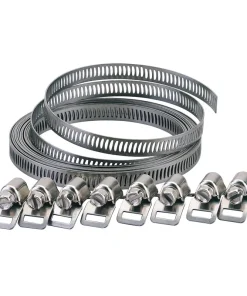 Alternative view of Draper 8mm Wide Hose Clamp Set
