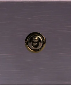 Alternative view of Hamilton 7G2EBT31 Hartland G2 Screwless 1G 20AX Intermediate Toggle Switch - Etrium Bronze