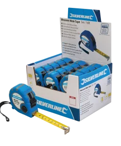 Alternative view of Silverline Measure Mate Tape Display Box - 30pce 5m / 16ft x 19mm
