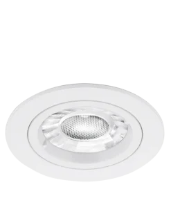 Alternative view of Aurora EN-DLM356W EDLM GU10 Fixed IP20 Lock Ring Downlight White