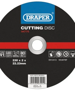 Draper Tools Metal Cutting Disc, 230 x 2 x 22.23mm
