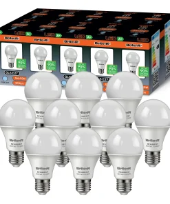 Brite-R 5W E27 ES GLS LED Bulb Cool White 6500K (10 Pack)