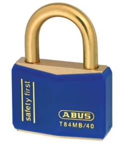 Alternative view of ABUS Mechanical T84MB/40mm Blue Rustproof Padlock