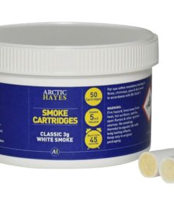 Arctic Hayes Smoke Cartridges Classic 3g White (Tub 50)