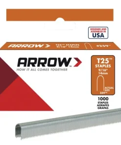 Alternative view of Arrow T25 Staples 14mm (9/16in) (Box 1000)