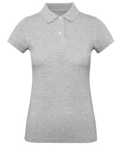 Alternative view of B&C Collection Inspire Polo Women - Heather Grey