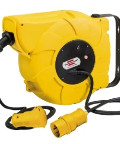 Brennenstuhl Auto Cable Reel 110V 16+2m 16A 1 Socket