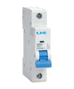 LIVE Electrical CA150C Single Pole 50A C Curve 6kA MCB