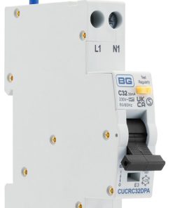 BG CUCRC32DPA 32A 30mA C Curve Type A Double Pole Compact RCBO Bi-Directional
