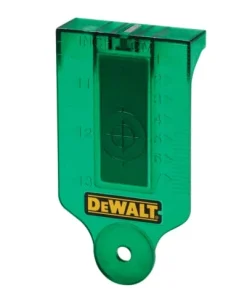 DEWALT DE0730G Green Laser Target Card