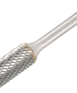 Dormer Solid Carbide Bright Rotary Burr - Cylinder with Endcut 16 x 6mm