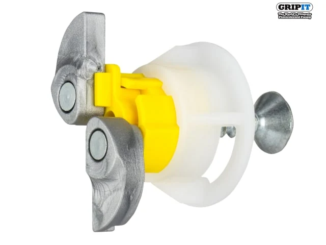 Gripit Yellow Plasterboard Fixings 15mm (Pack 25) - Image 3