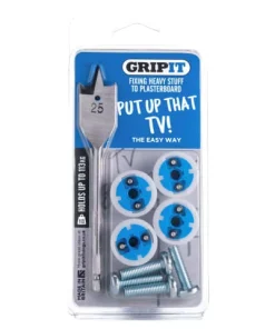 Gripit TV Kit, Clam Pack
