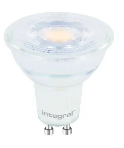 Alternative view of Integral ILGU10NC083 Glass GU10 Bulb 400Lm 3.6W 2700K Non-Dimmable 36 Beam