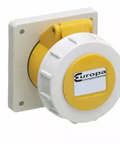 Europa IPSW323F IP67 Panel Socket 110V 2P+E 32A 4H