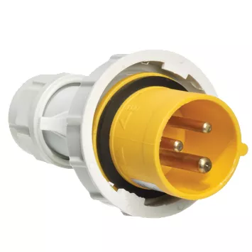 Europa IPW163F IP67 Industrial Plug 110V 2P+E 16A 4H