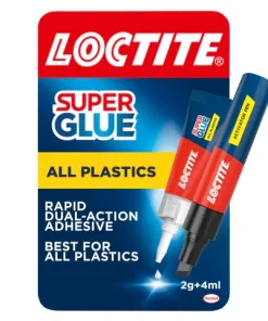 Loctite Super Glue All Plastics Pen 2g + 4ml Tube