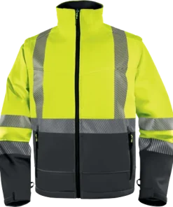 Delta Plus FAST High-Visibility 2-in-1 Softshell Jacket