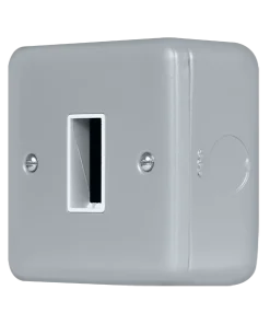 Click MCP401 Metal Clad Pro 1 Gang MiniGrid Plate - 1 Aperture