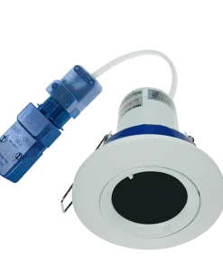 Ovia OVGU700WH FlameGuard 240V GU10 Cast Fire-Rated IP20 Fixed Downlight White