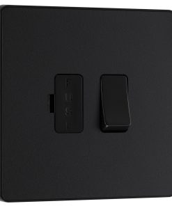 BG Evolve PCDMB50B 13A Switched Fused Connection Unit - Matt Black (Black)
