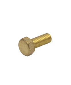 Alternative view of Unicrimp QBRSSM6X40 M6x40 Hexagon Brass Set Screw (Sold in 1's)