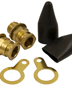 Alternative view of Unicrimp QCXT20 20mm CXT Armoured Industrial Brass Glands (Pack 2)