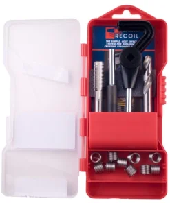 Recoil Metric Thread Repair Kit Coarse M9.0 - 1.25 Pitch 15 Inserts