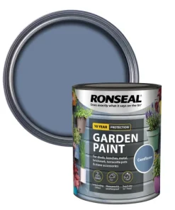 Ronseal Garden Paint Cornflower 750ml