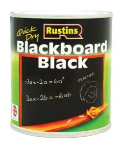 Rustins Quick Dry Blackboard Black 100ml