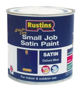 Alternative view of Rustins Quick Dry Small Job Gloss Paint Oxford Blue 250ml