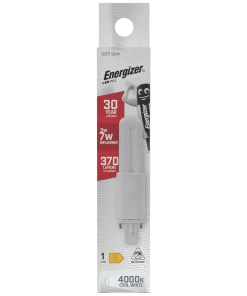 Energizer S30432 LED Lamp PLS G23 2 Pin 3W 370lm 4000K (Cool White)