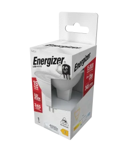 Alternative view of Energizer S8833 3.4W 345lm MR16 GU5.3 Spotlight LED Bulb Cool White 4000K Boxed