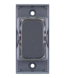 Alternative view of Selectric SGRID360-532 GRID360 20A DP Illuminated Blue Indicator Switch Module - Grey