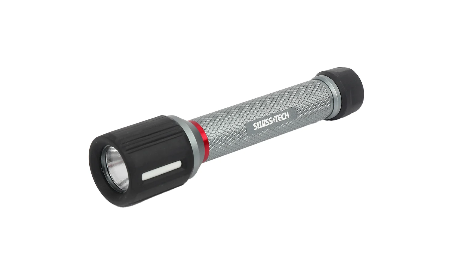 Scruffs Swiss-Tech Drop Proof Flashlight - 2 x AA Heavy Duty LED Torch
