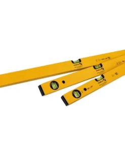 Stabila 70 Single Plumb Box Section Spirit Level Set, 3 Piece