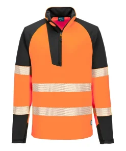 Alternative view of Portwest T172 PW3 Hi-Vis 1/4 Zip Sweatshirt