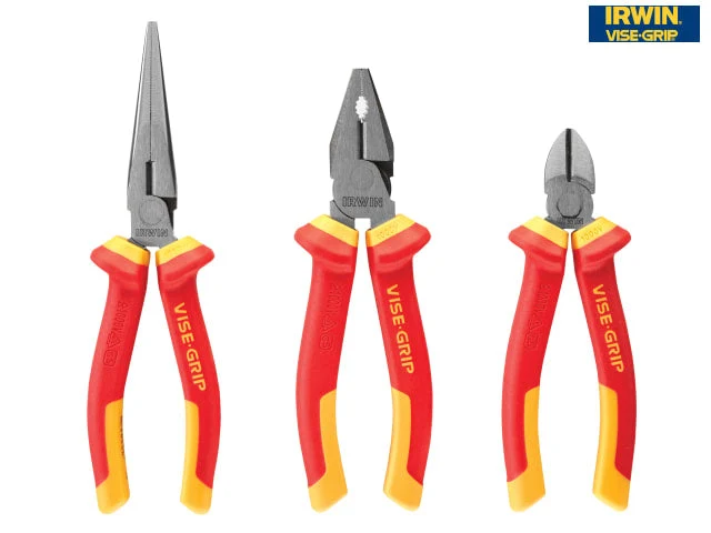 IRWIN® Vise-Grip® VDE 3pc Plier Set - Image 4