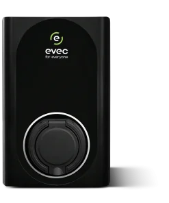 EVEC VEC02 Wall Mounted Smart EV Charger 22kW Three Phase Untethered Universal Socket Type 1 & Type 2